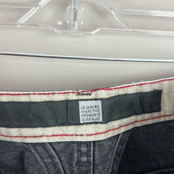 Vintage 90’s Marithe Francois Girbaud Mens Denim Jeans Black 36 M 100% Cotton - Picture 14 of 15